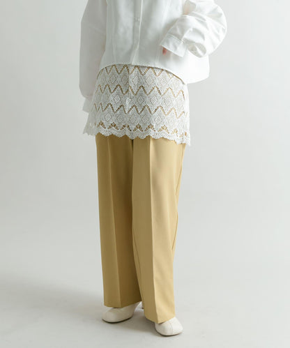 蕾絲疊層褲