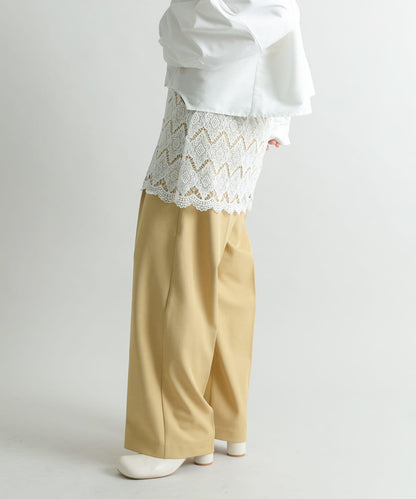 蕾絲疊層褲