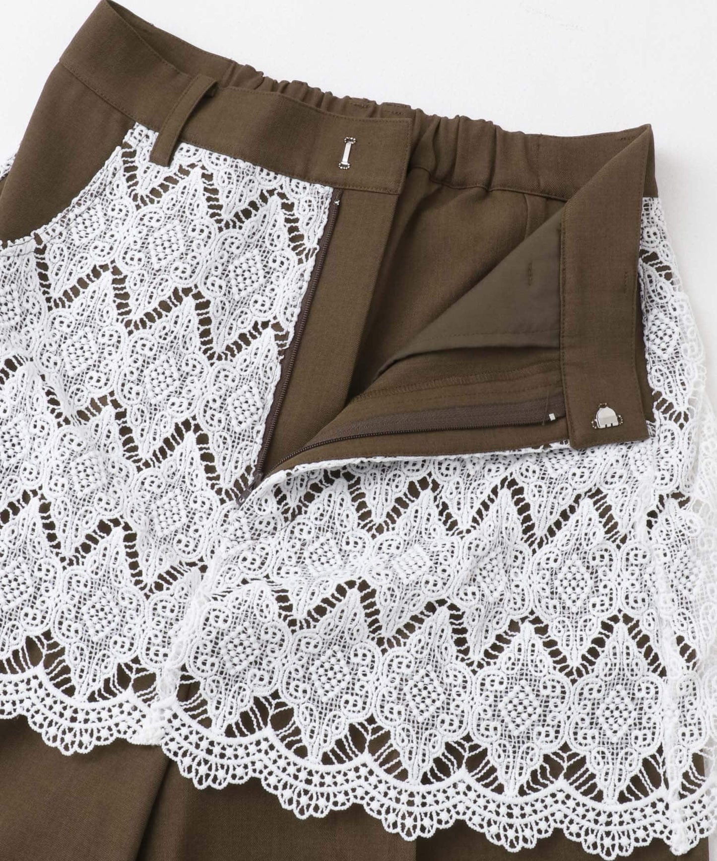 蕾絲疊層褲