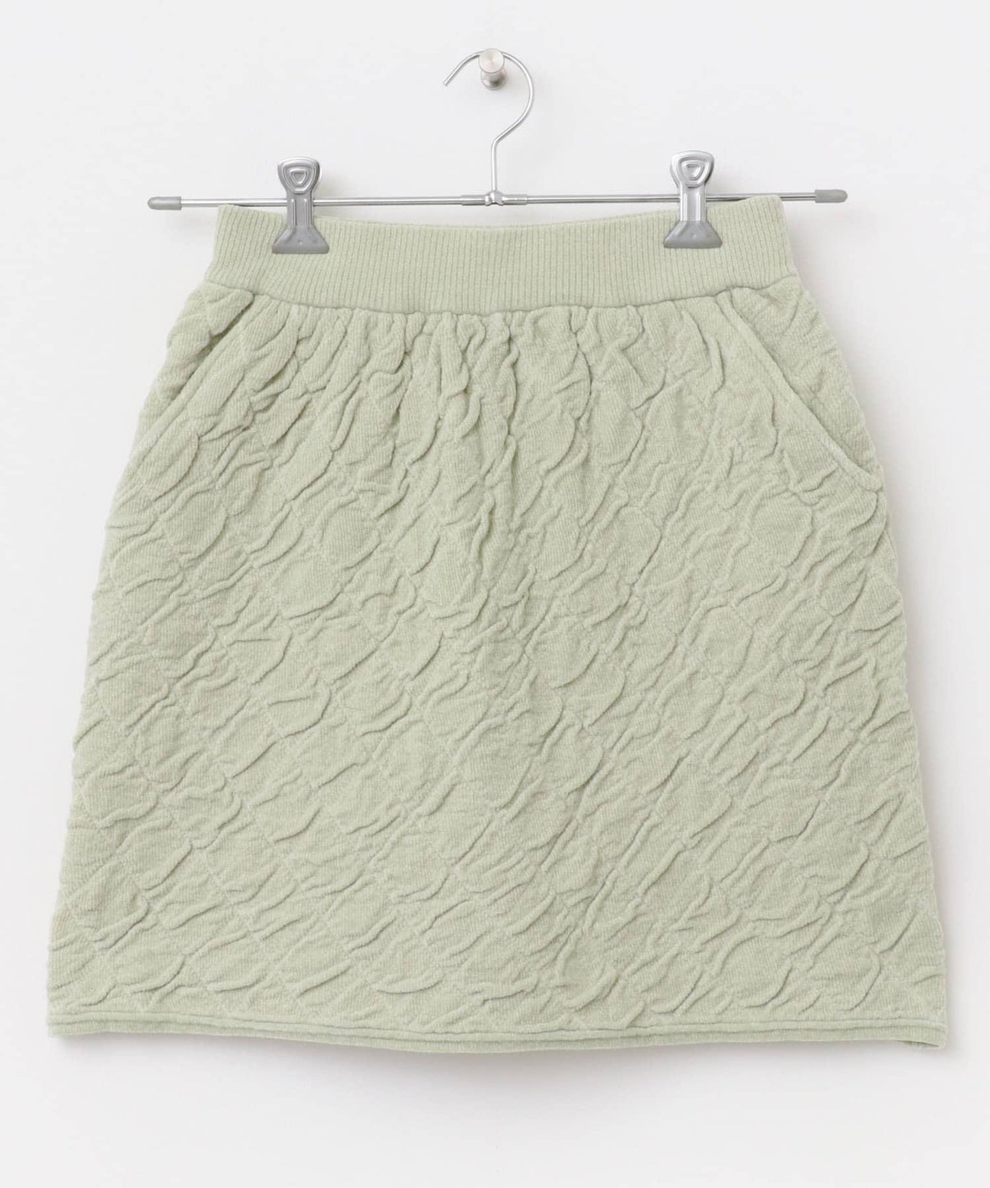 絎縫針織半身裙