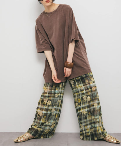 復古風格寬鬆T恤