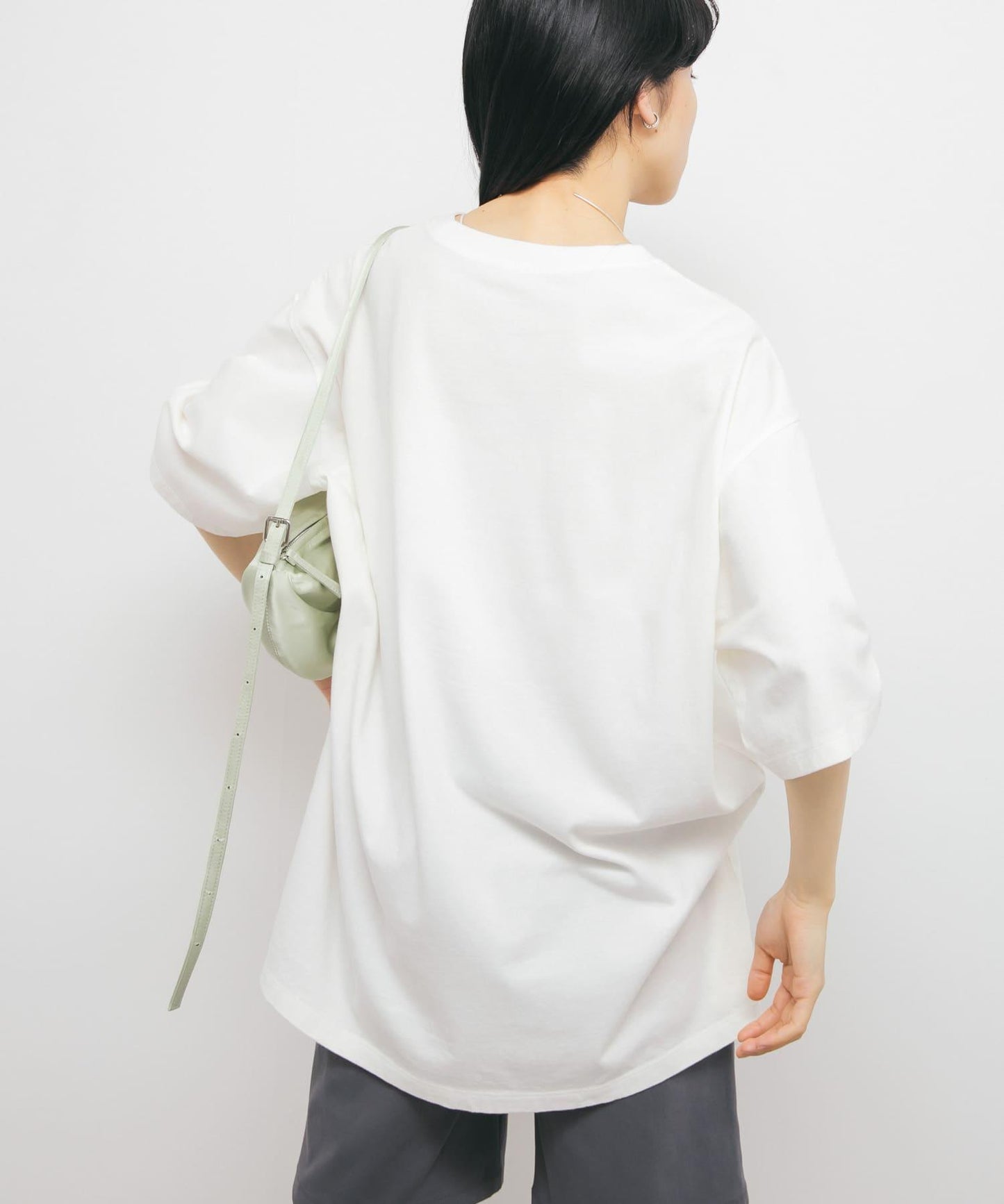 復古風格寬鬆T恤