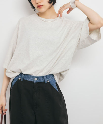 復古風格寬鬆T恤