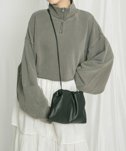 球形鏈條褶皺手提包