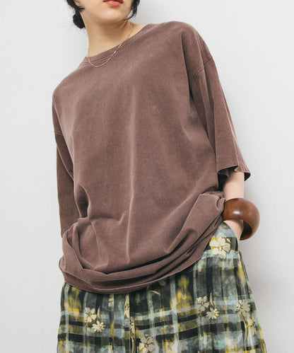 復古風格寬鬆T恤