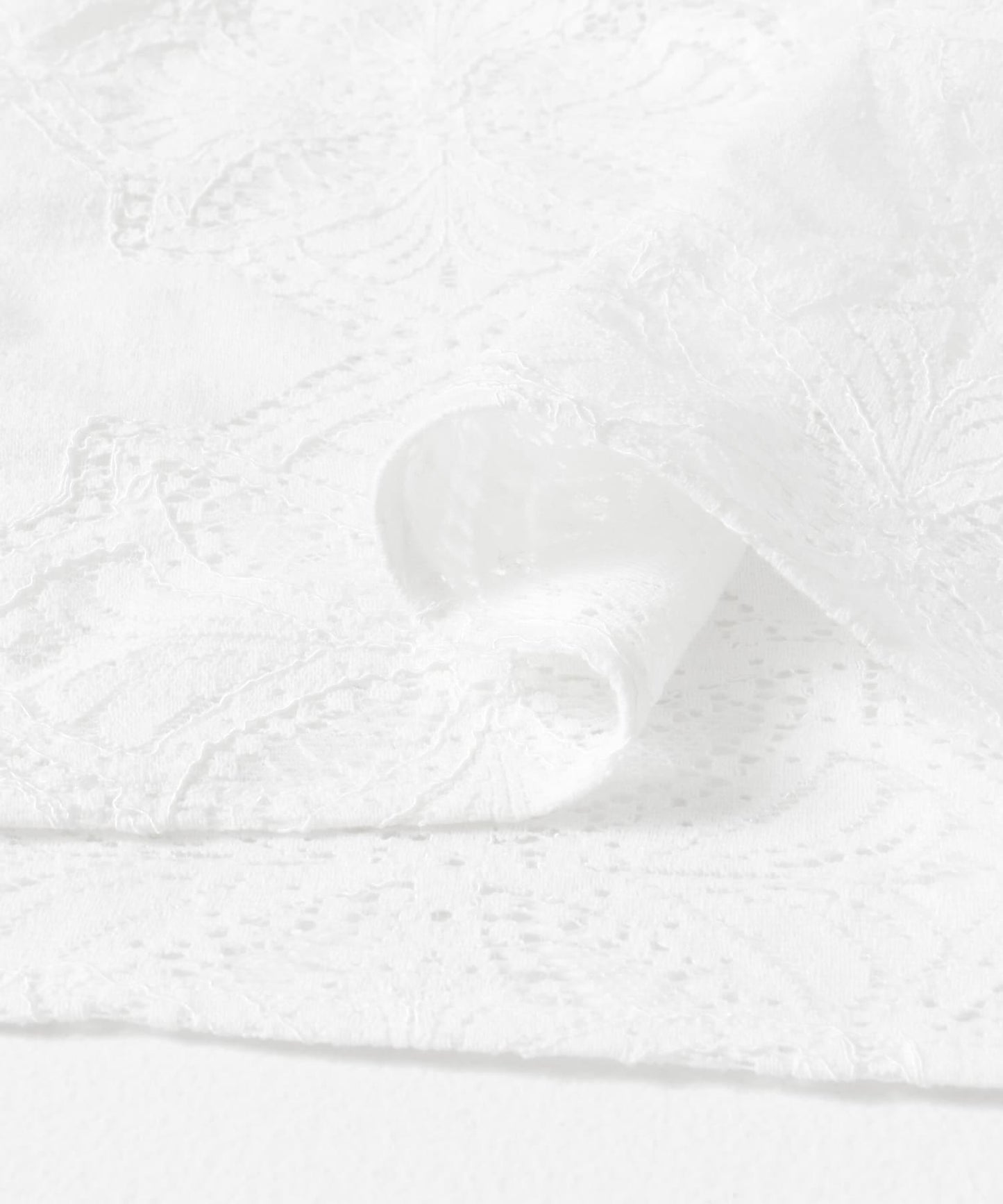 蕾絲圍巾套裝長褲