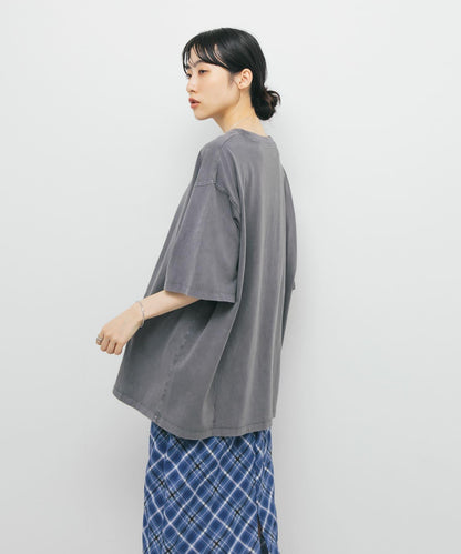 復古風格寬鬆T恤