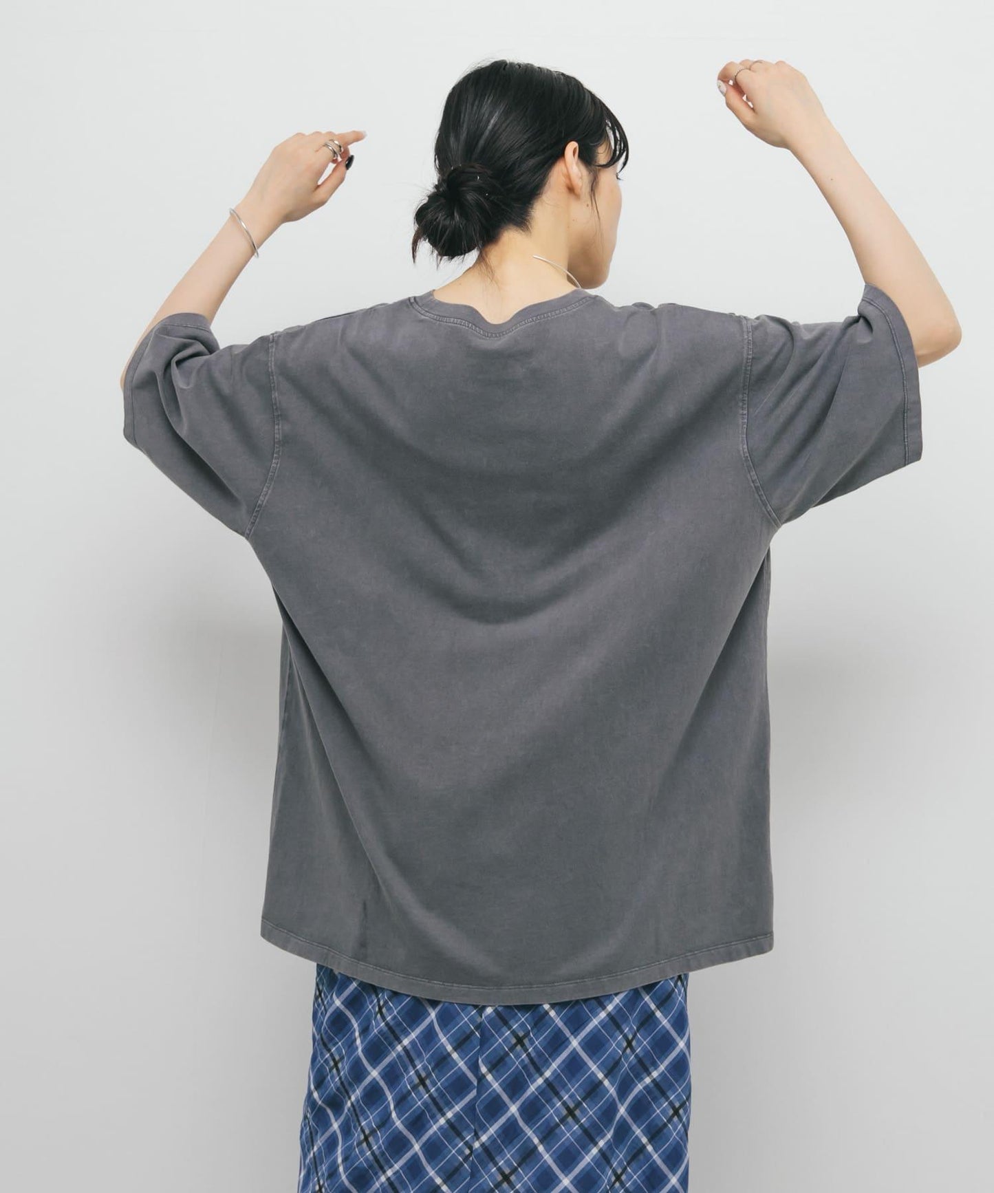 復古風格寬鬆T恤