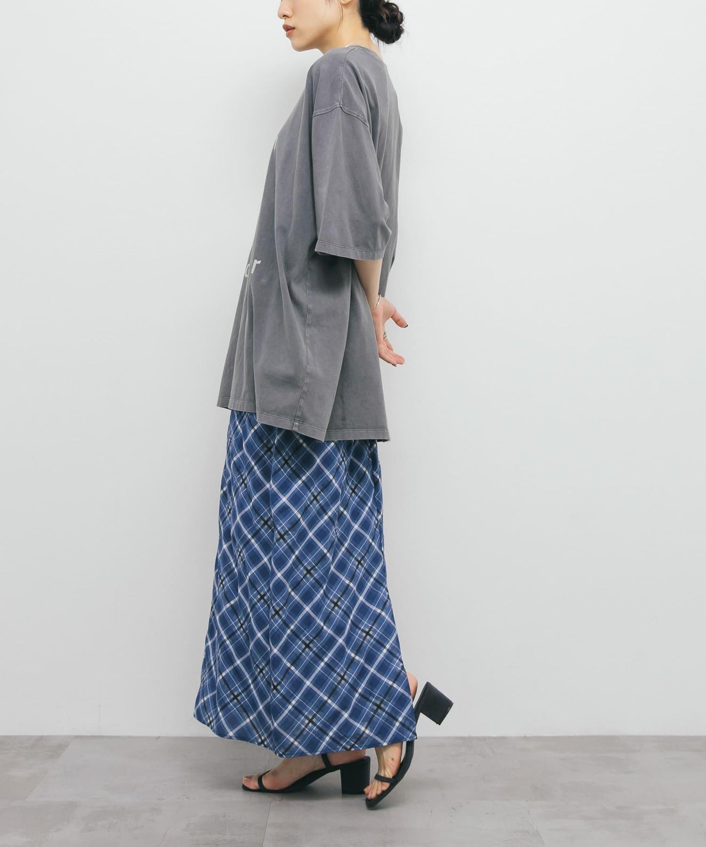 復古風格寬鬆T恤