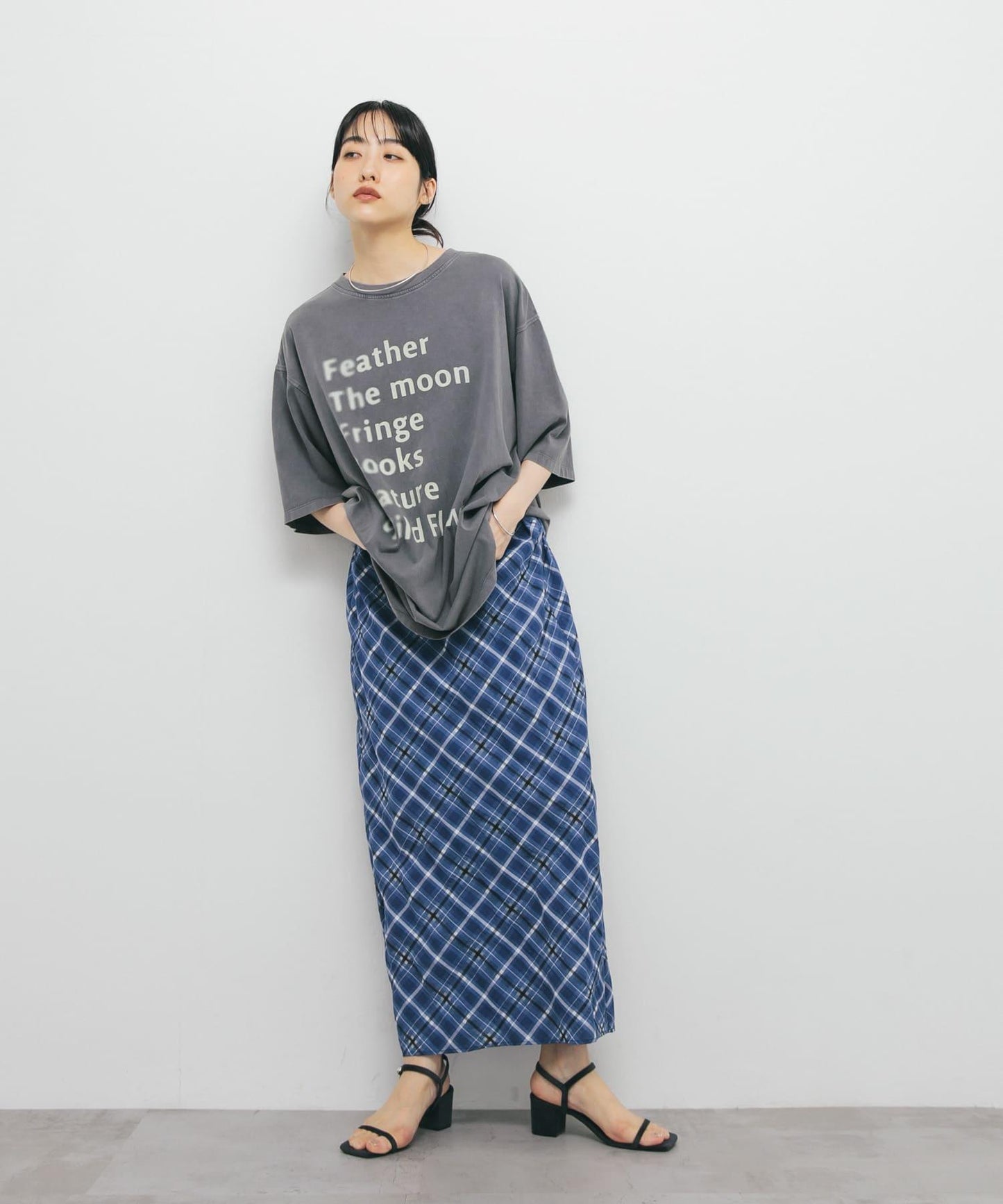 復古風格寬鬆T恤