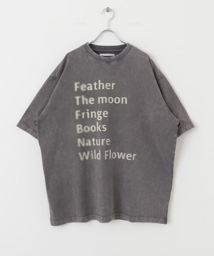 復古風格寬鬆T恤