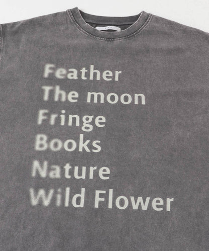 復古風格寬鬆T恤