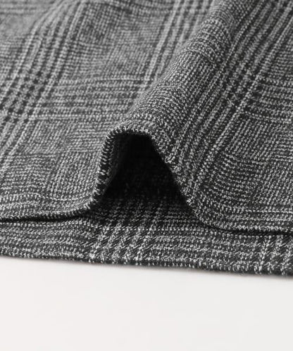 背部交叉高腰裙