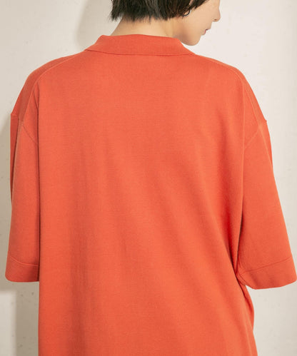 寬鬆版型針織襯衫