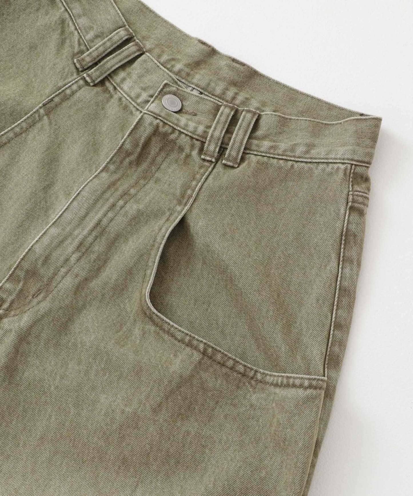 「部分色」「3尺碼可選」大口袋設計牛仔褲