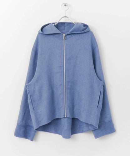 連帽寬鬆短款外套