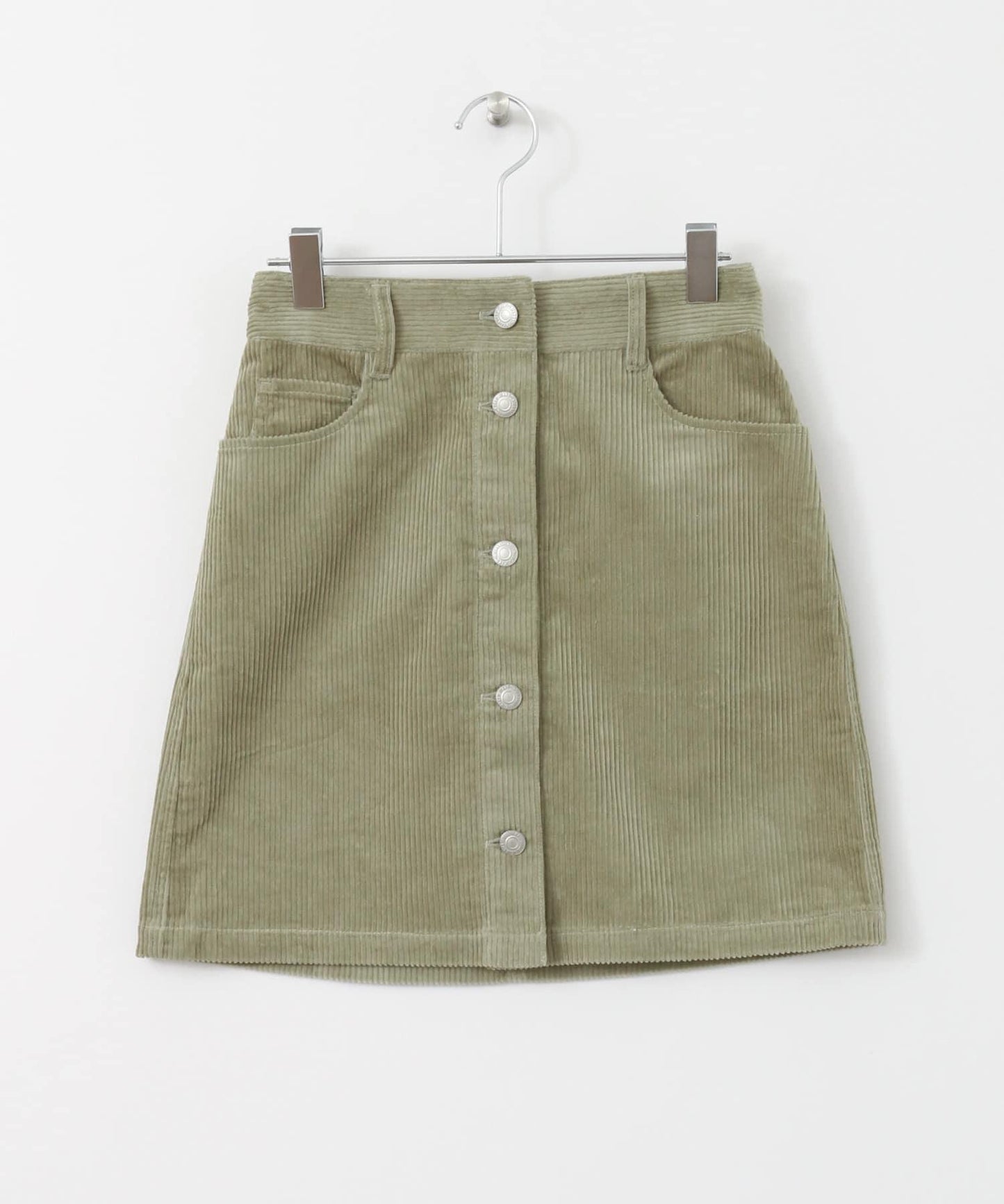 燈芯絨迷你裙∴