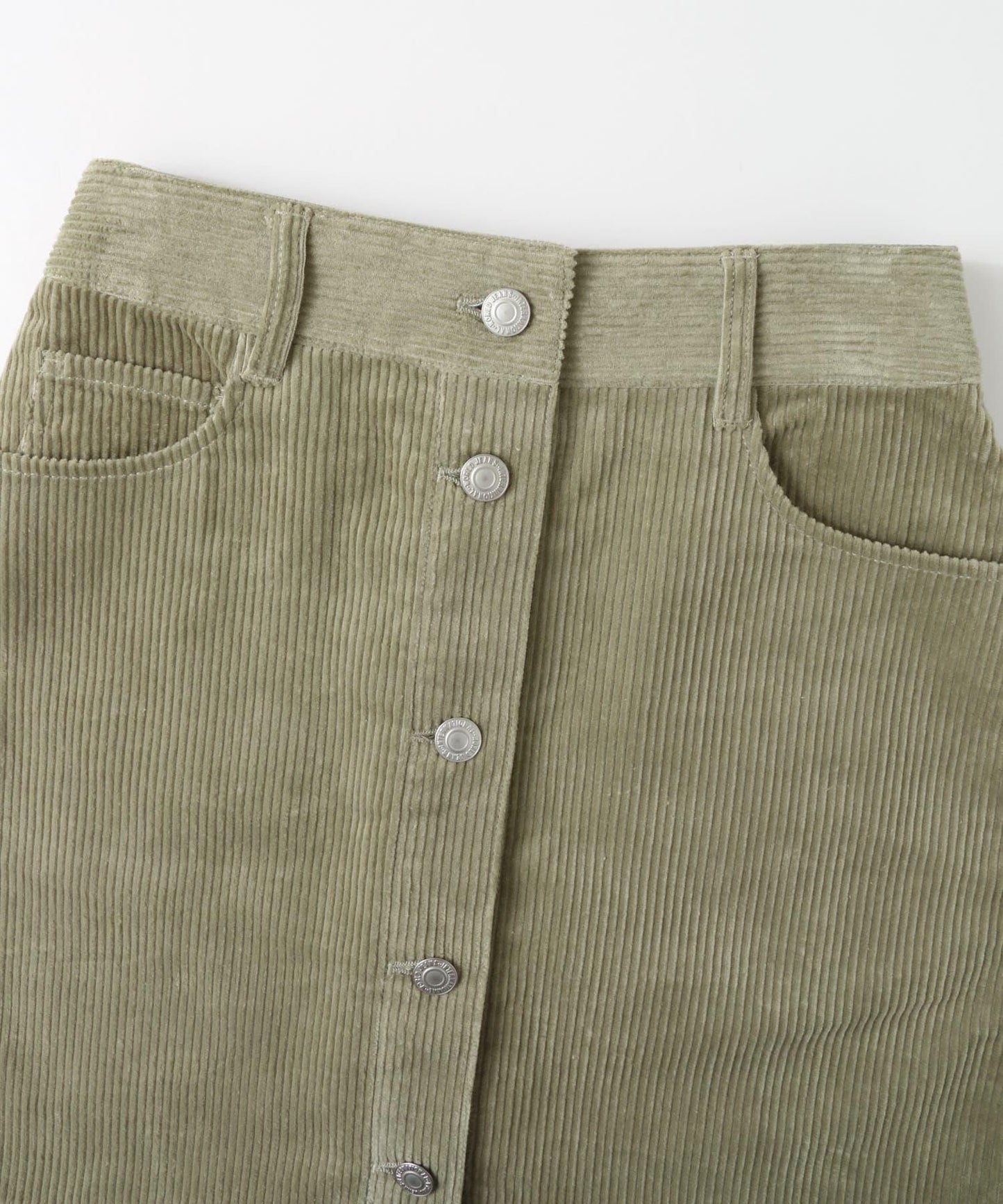 燈芯絨迷你裙∴