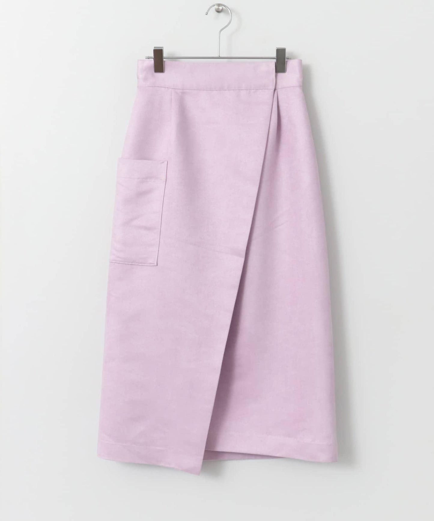 彩色麂皮包裹半身裙