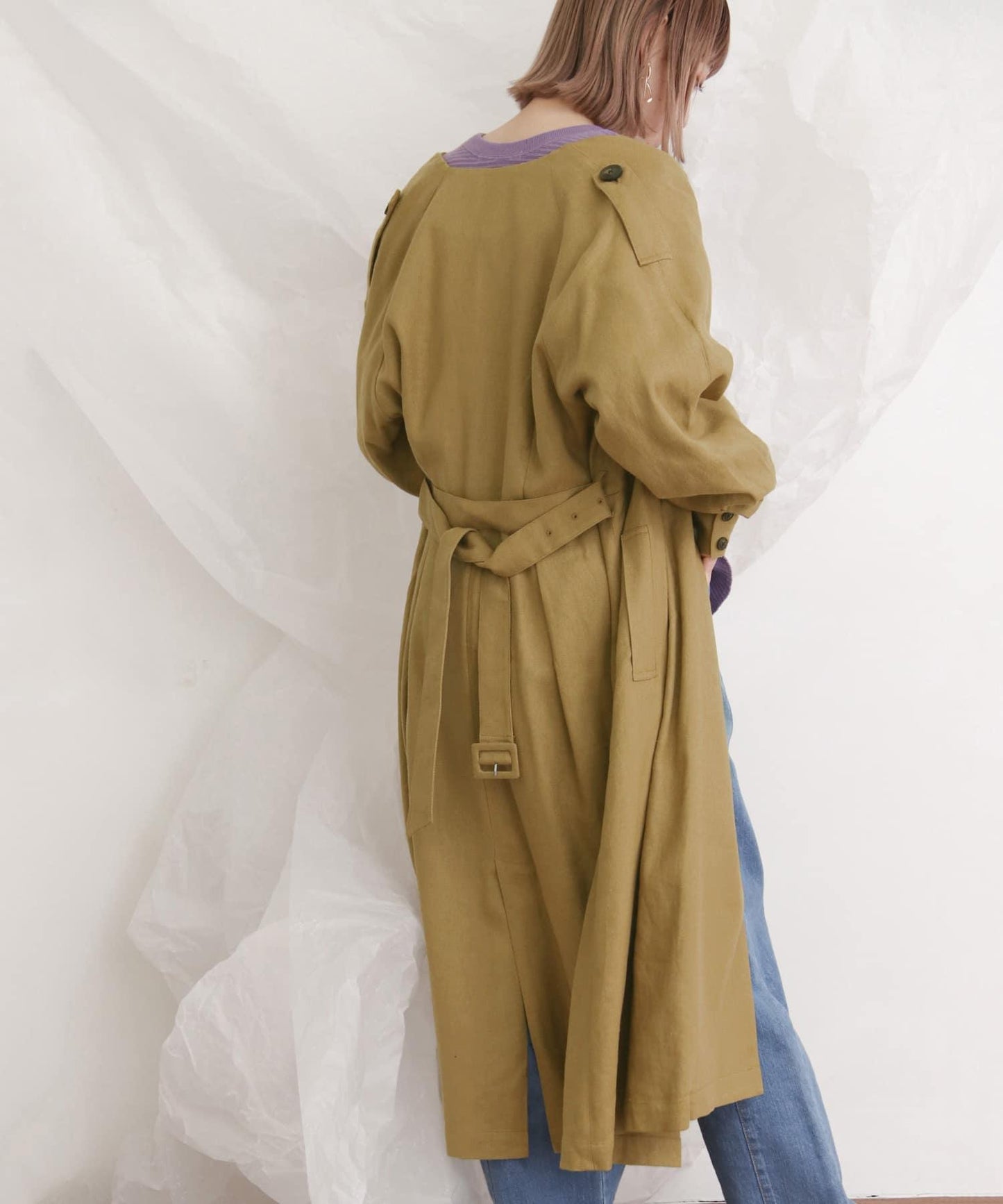 風衣連衣裙大衣∴