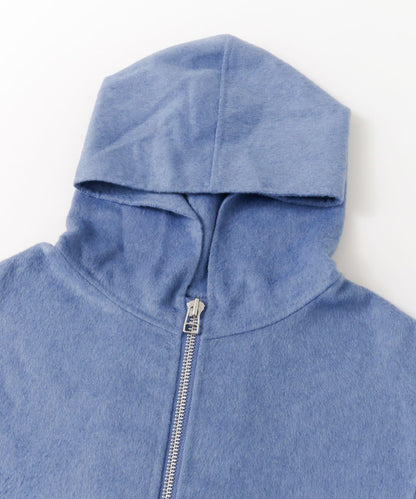 連帽寬鬆短款外套