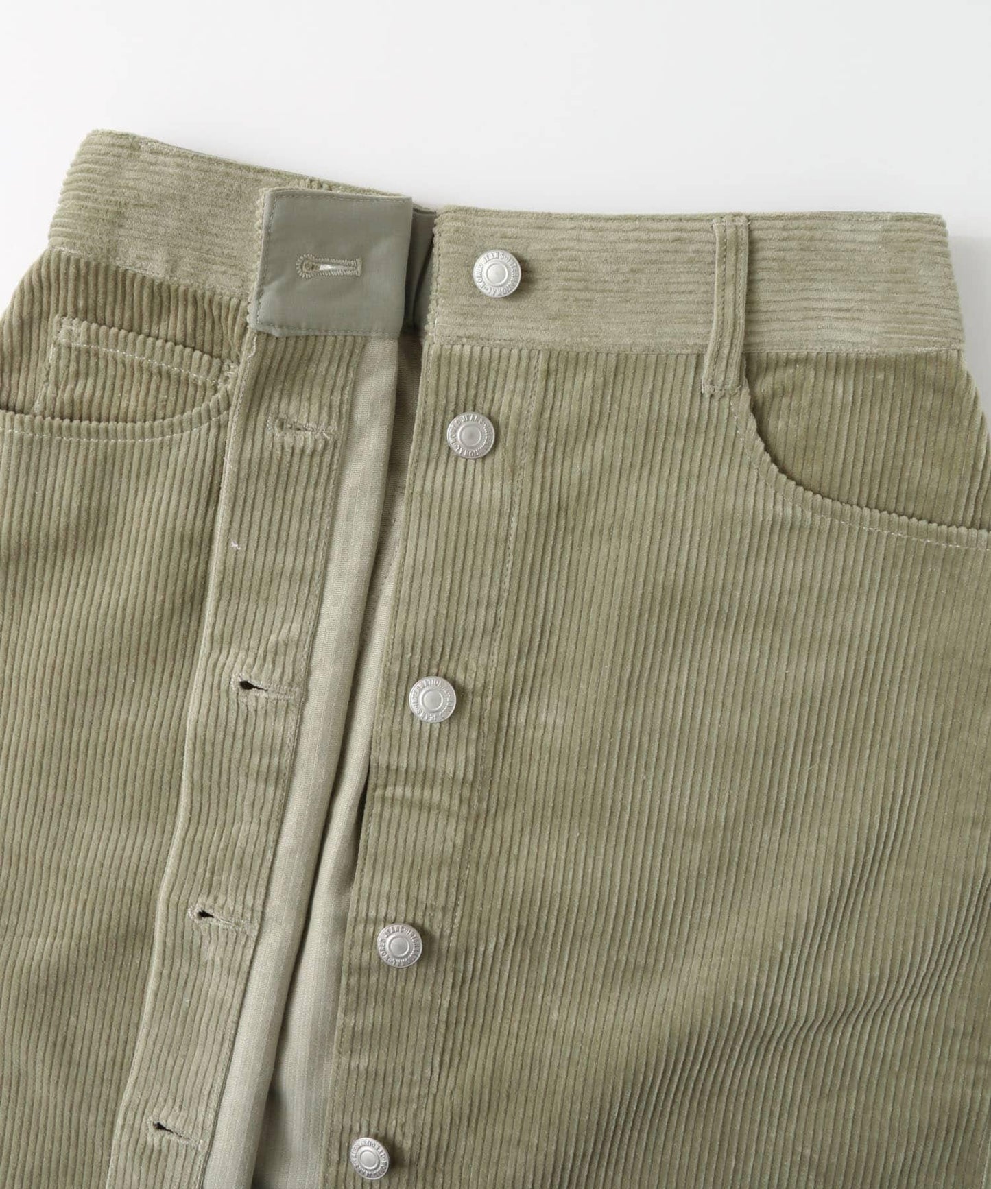 燈芯絨迷你裙∴