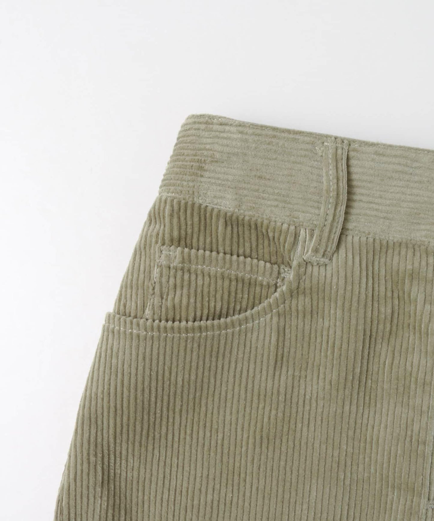 燈芯絨迷你裙∴