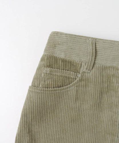 燈芯絨迷你裙∴