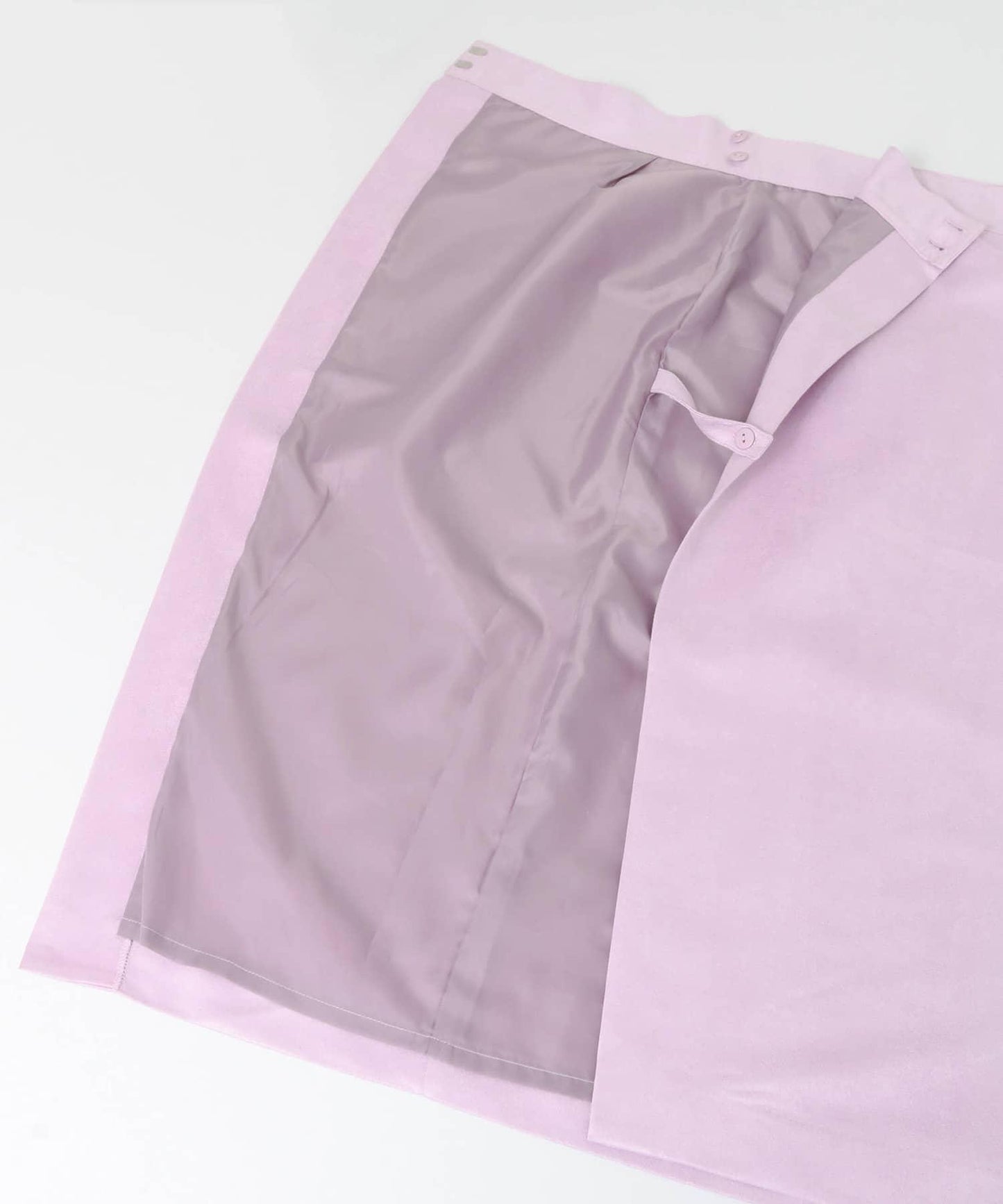 彩色麂皮包裹半身裙