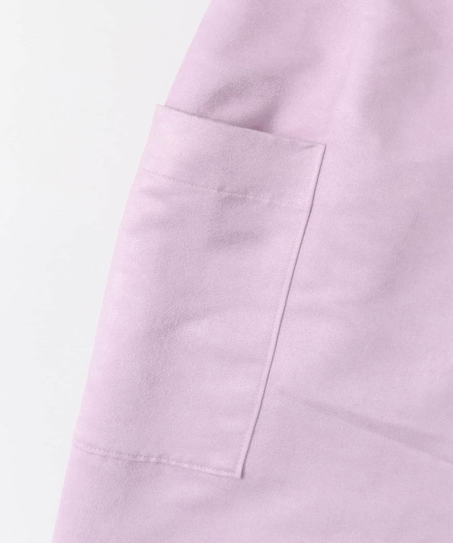 彩色麂皮包裹半身裙