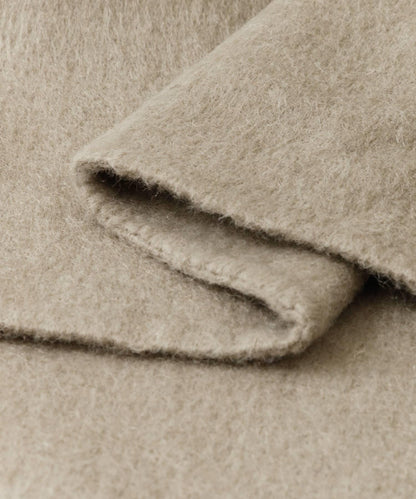 連帽寬鬆短款外套