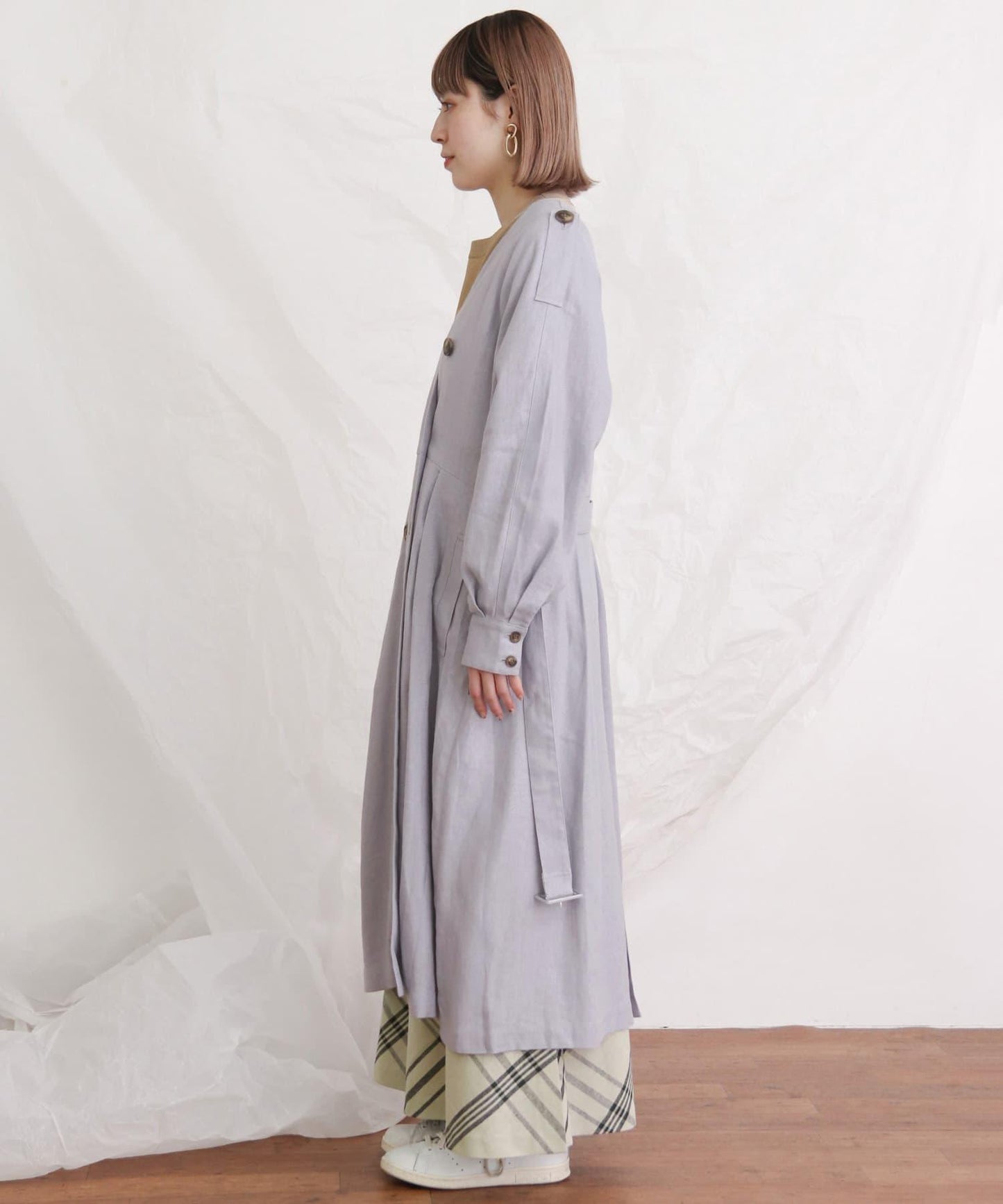 風衣連衣裙大衣∴