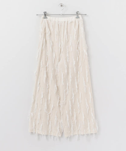 天鵝絨流蘇休閒褲∴