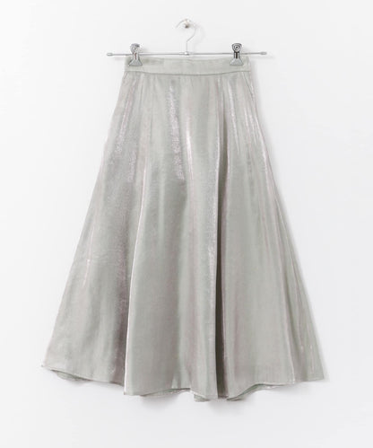 金屬光澤喇叭裙