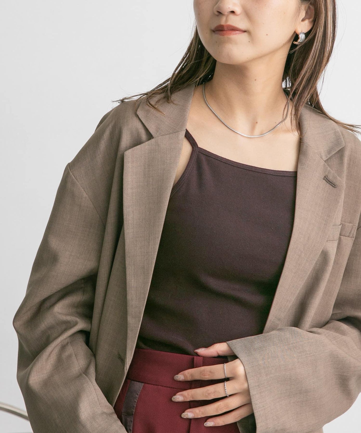 帶胸墊吊帶背心