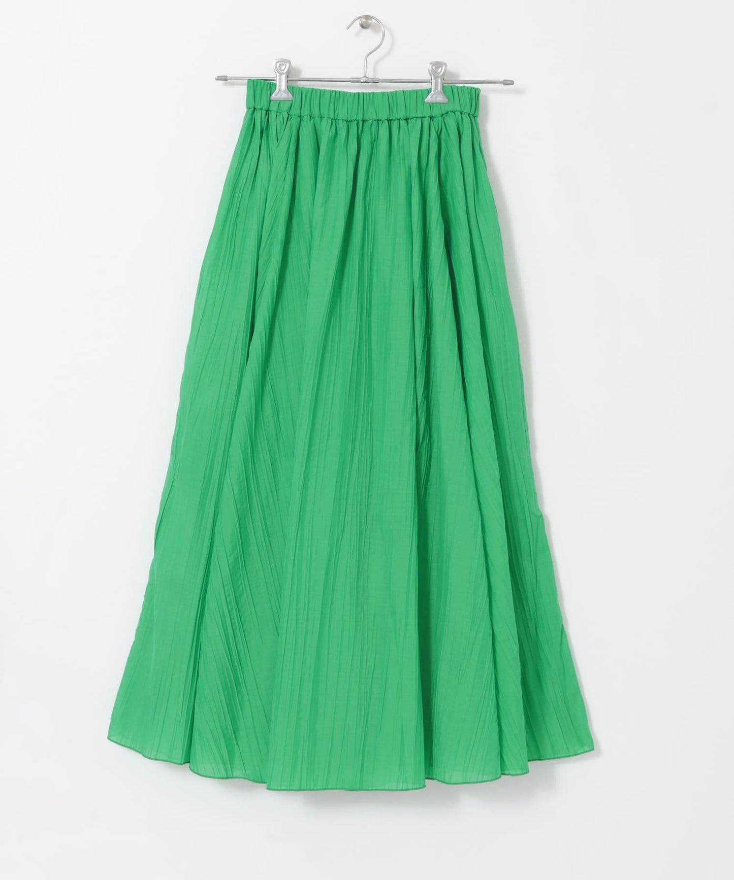 透視感蓬鬆喇叭半身裙