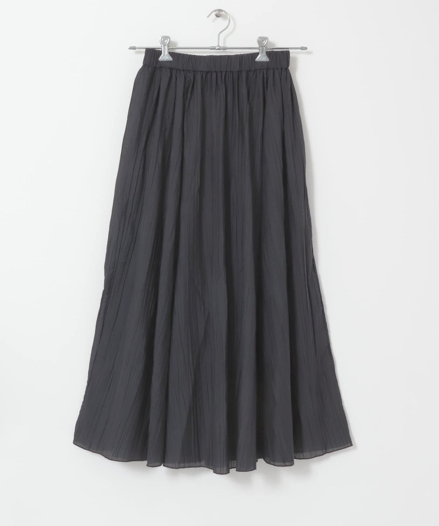 透視感蓬鬆喇叭半身裙