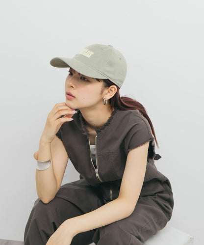 立體鏈式縫線棒球帽