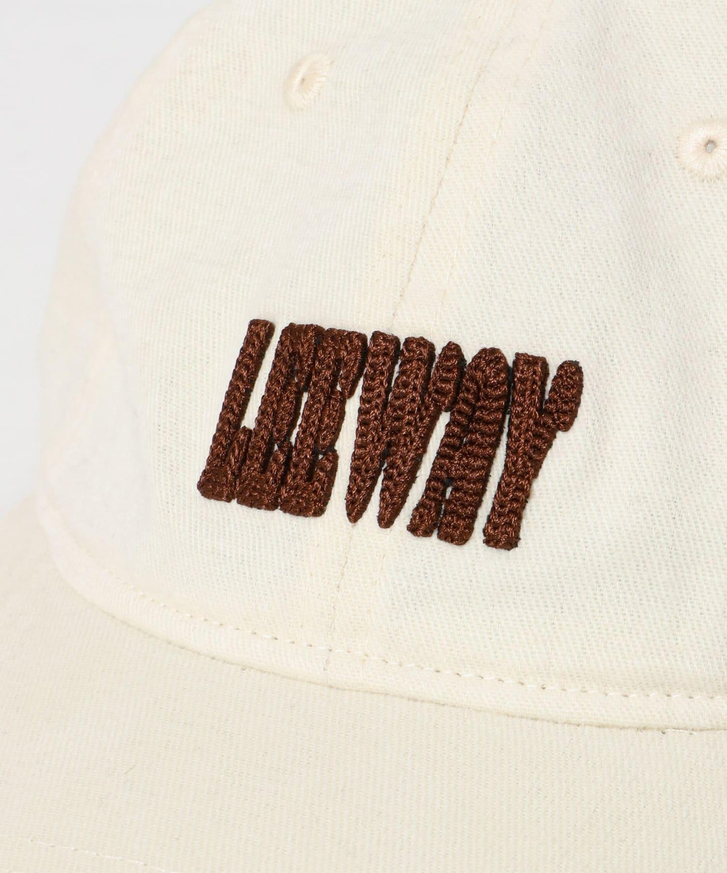 立體鏈式縫線棒球帽