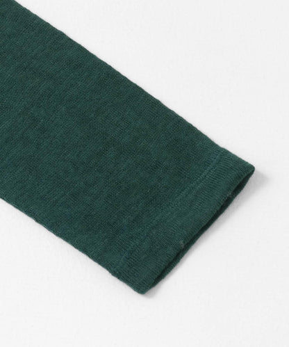 後背開口針織衫