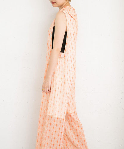 楊柳印花連體褲