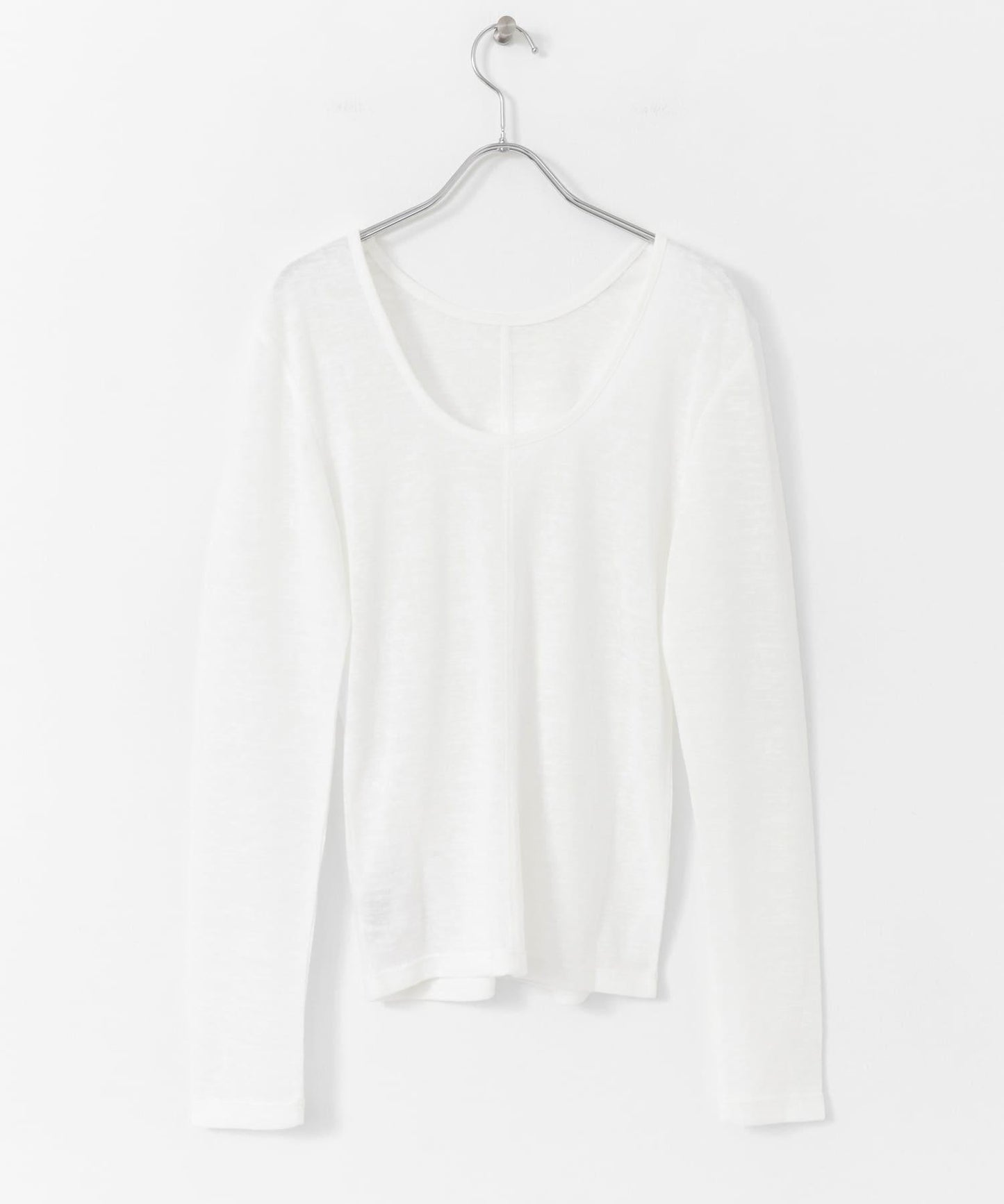 後背開口針織衫