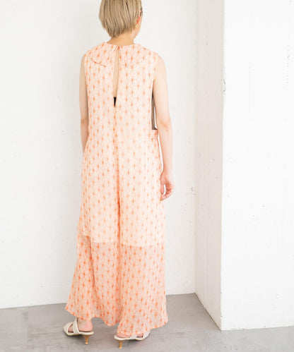 楊柳印花連體褲