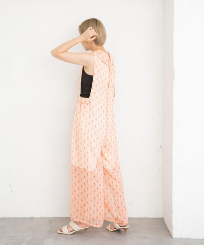 楊柳印花連體褲