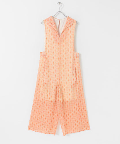 楊柳印花連體褲