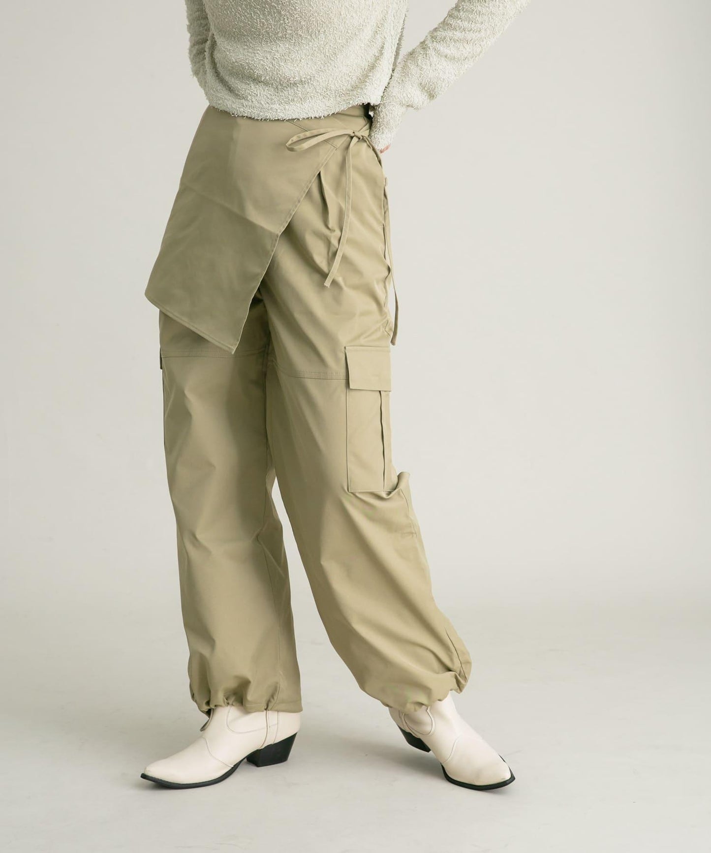 裙裝套裝軍旅風長褲