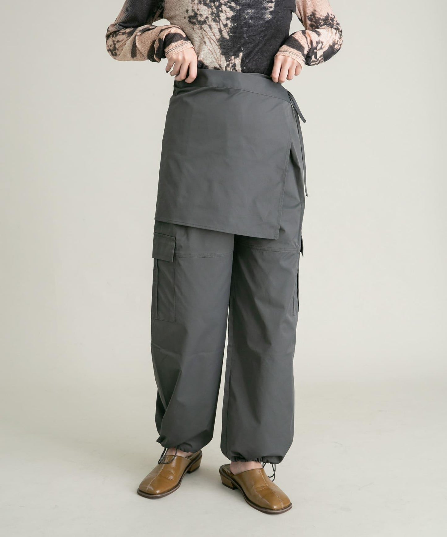 裙裝套裝軍旅風長褲