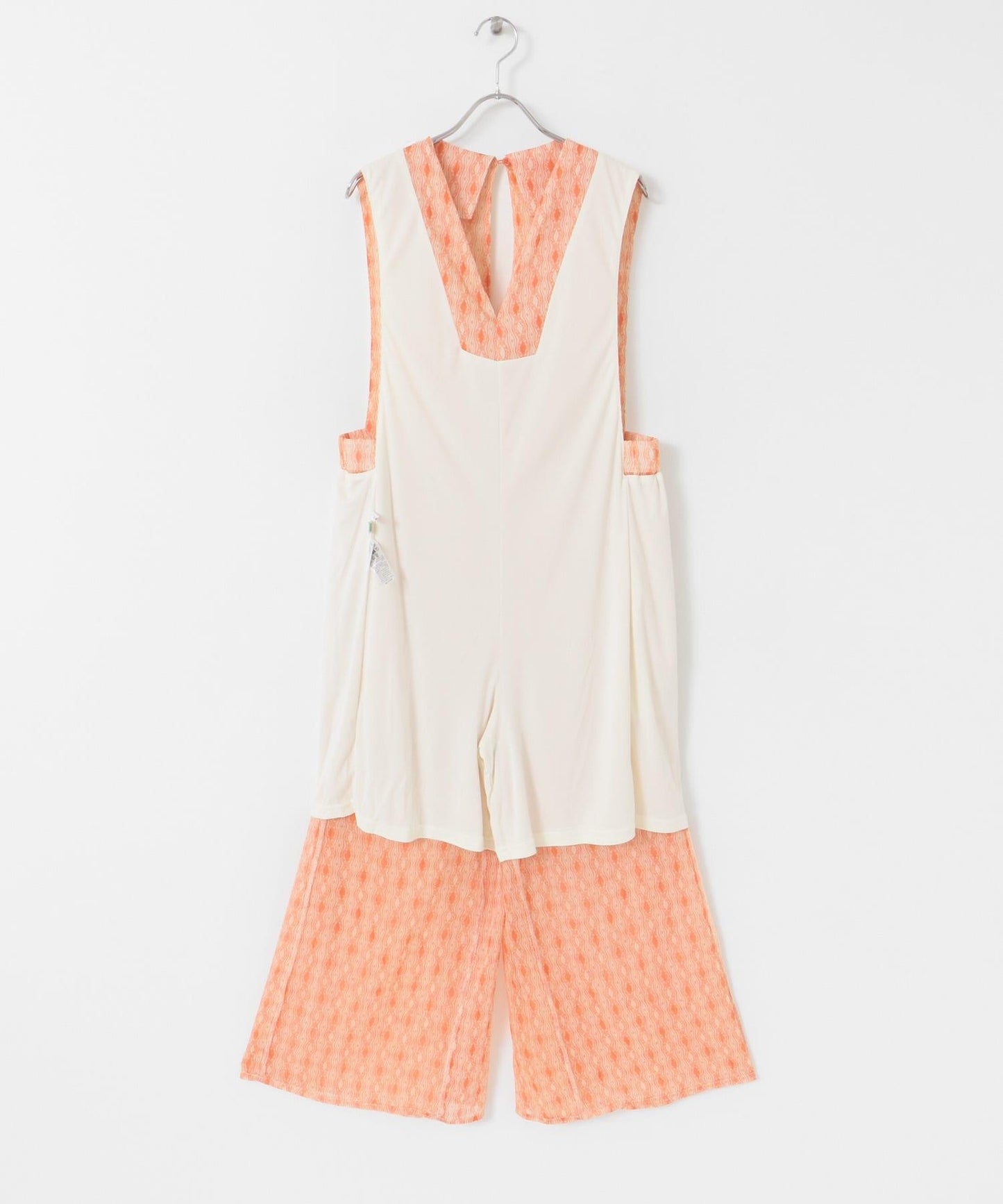 楊柳印花連體褲