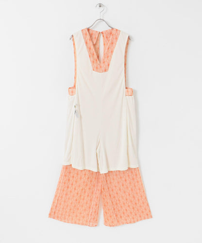 楊柳印花連體褲