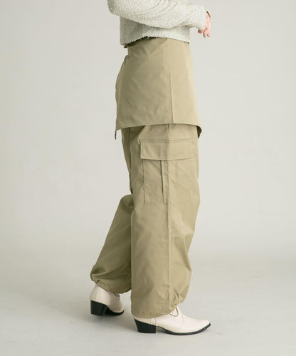 裙裝套裝軍旅風長褲